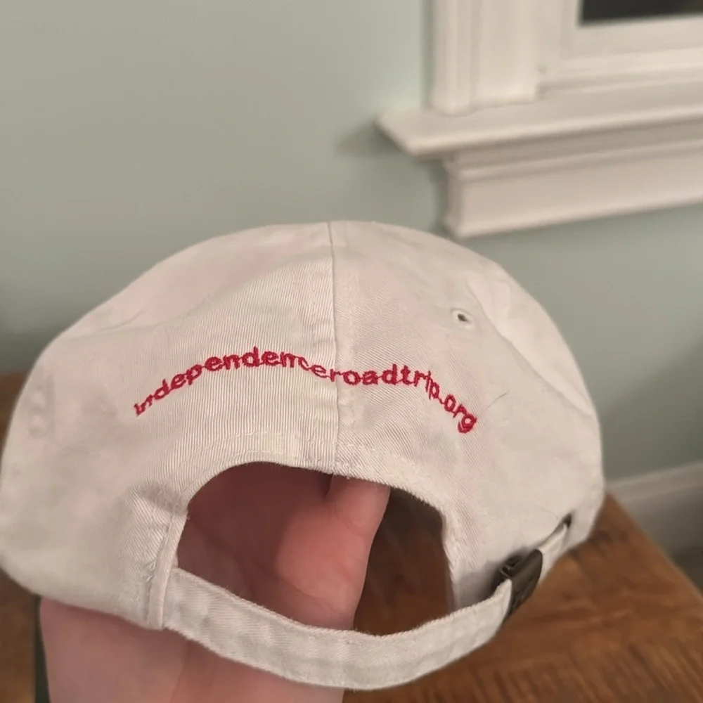 Independence Road Trip.org white graphic hat